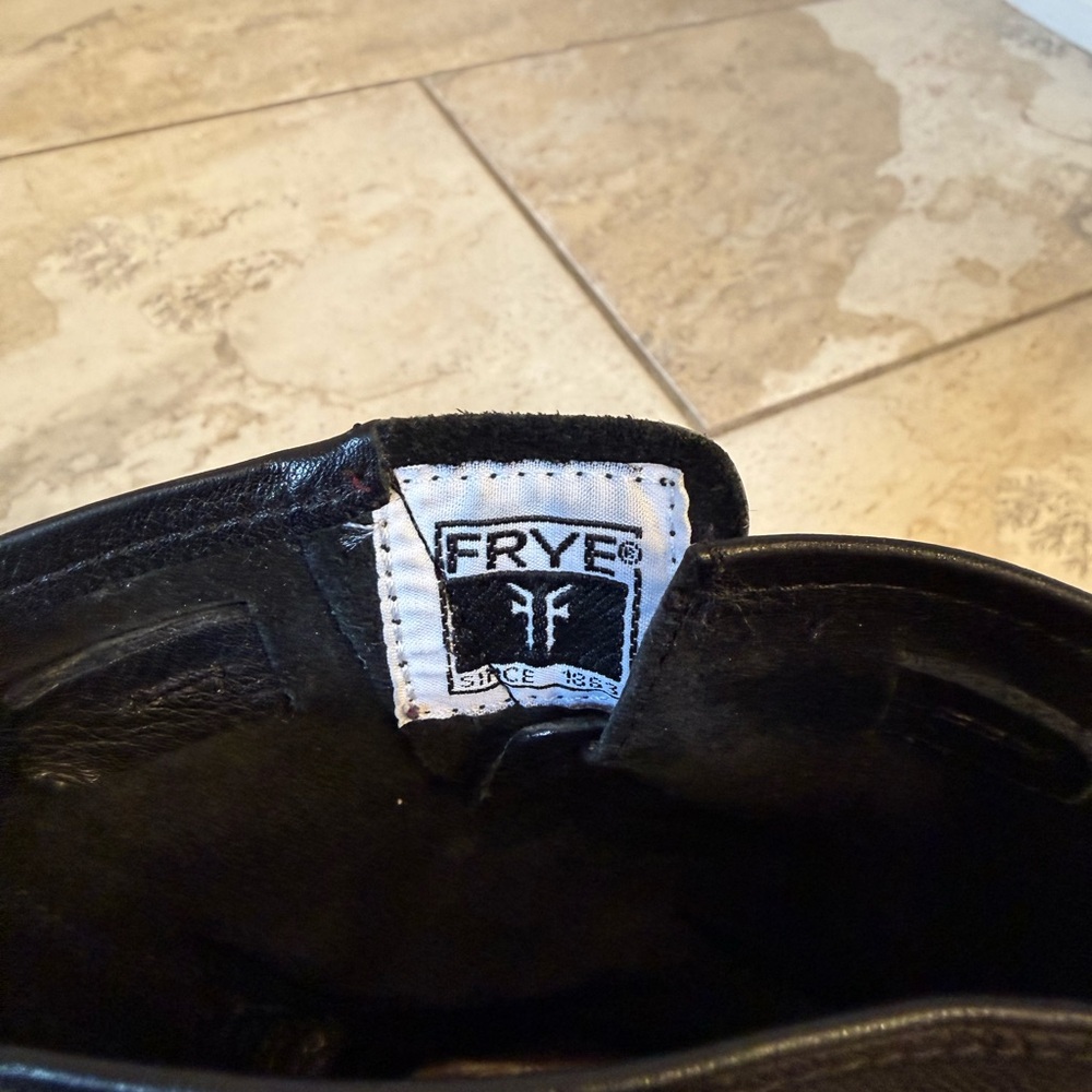 Frye Black Leather Footwear - Picture 5 of 6
